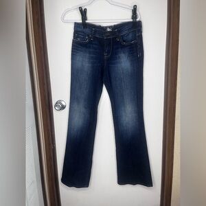 Lucky Brand Dark Blue Flare Jeans